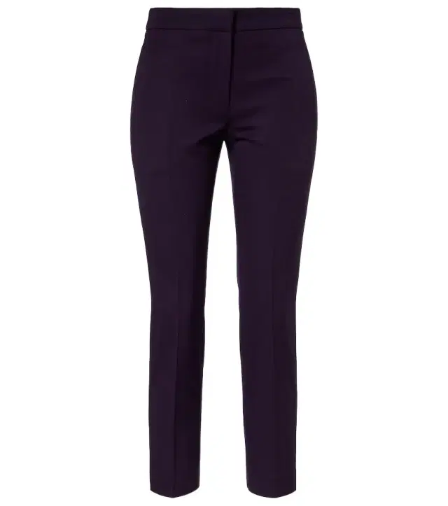 Wool slim pants