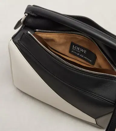 Loewe x Albers Puzzle Small leather top-handle bag | Thumbnail 2 Loewe x Albers Puzzle Small leather top-handle bag | Thumbnail 2