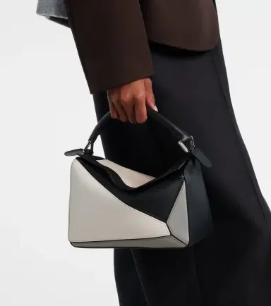 Loewe x Albers Puzzle Small leather top-handle bag | Thumbnail 6 Loewe x Albers Puzzle Small leather top-handle bag | Thumbnail 6