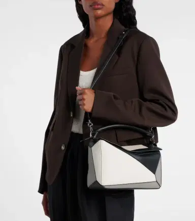 Loewe x Albers Puzzle Small leather top-handle bag | Thumbnail 7 Loewe x Albers Puzzle Small leather top-handle bag | Thumbnail 7