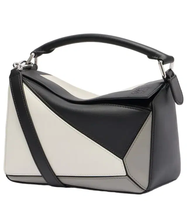 x Albers Puzzle Small leather top-handle bag