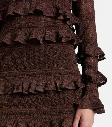 Zimmermann Hypnotic ruffled top | Thumbnail 4 Zimmermann Hypnotic ruffled top | Thumbnail 4