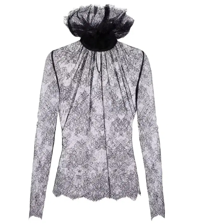 Floral lace top