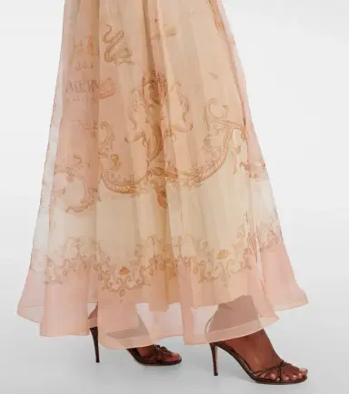 Zimmermann Hypnotic silk organza maxi skirt | Thumbnail 4