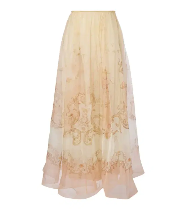 Zimmermann Hypnotic silk organza maxi skirt