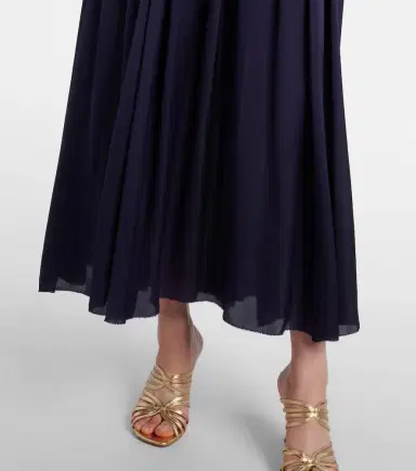 Zimmermann Dream shirred silk maxi skirt | Thumbnail 2