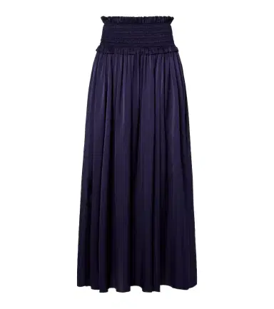 Zimmermann Dream shirred silk maxi skirt | Thumbnail 1