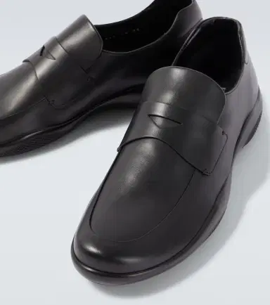 Prada Toblach leather penny loafers | Thumbnail 3 Prada Toblach leather penny loafers | Thumbnail 3