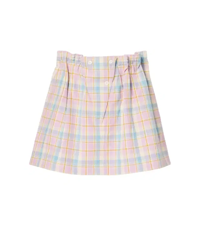 Prada Checked gathered cotton miniskirt