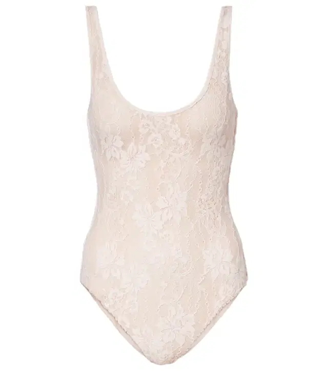 Floral lace bodysuit