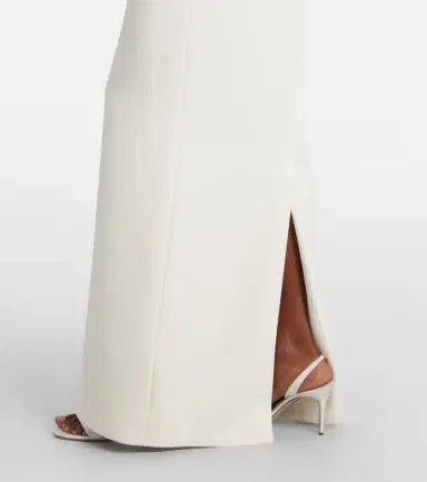 Safiyaa Bridal Jalie bow-detail crêpe gown | Thumbnail 5 Safiyaa Bridal Jalie bow-detail crêpe gown | Thumbnail 5