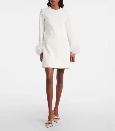 Safiyaa Crêpe minidress | Thumbnail 3