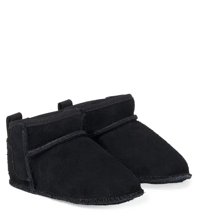 UGG Kids Baby Classic Ultra Mini suede snow boots