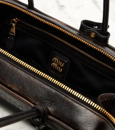 Miu Miu Beau logo leather shoulder bag | Thumbnail 3 Miu Miu Beau logo leather shoulder bag | Thumbnail 3