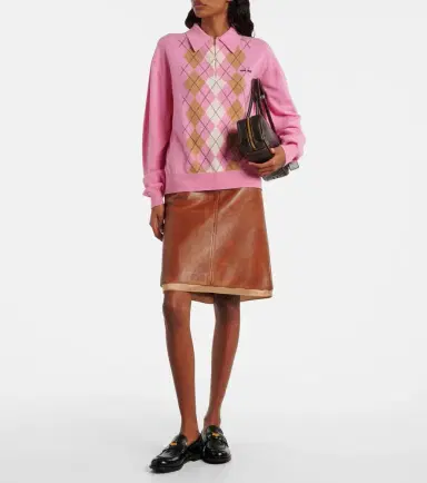Miu Miu Beau logo leather shoulder bag | Thumbnail 6 Miu Miu Beau logo leather shoulder bag | Thumbnail 6