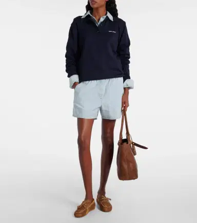 Miu Miu Virgin wool polo sweater | Thumbnail 4 Miu Miu Virgin wool polo sweater | Thumbnail 4