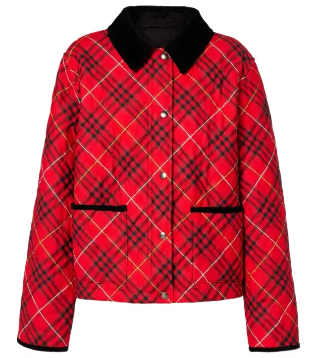 Burberry Check cotton jacket