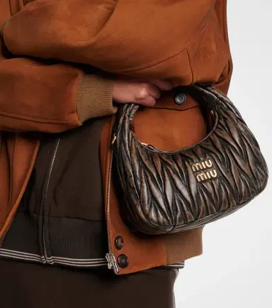 Miu Miu Wander Small matelassé leather tote bag | Thumbnail 5 Miu Miu Wander Small matelassé leather tote bag | Thumbnail 5