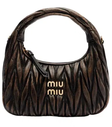 Miu Miu Wander Small matelassé leather tote bag | Thumbnail 1 Miu Miu Wander Small matelassé leather tote bag | Thumbnail 1