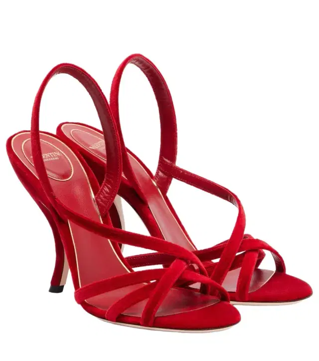 Valentino Garavani Fetishique 105 velvet sandals