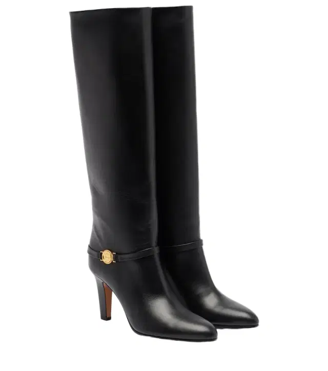Chloe Chloé Eve 85 leather knee-high boots