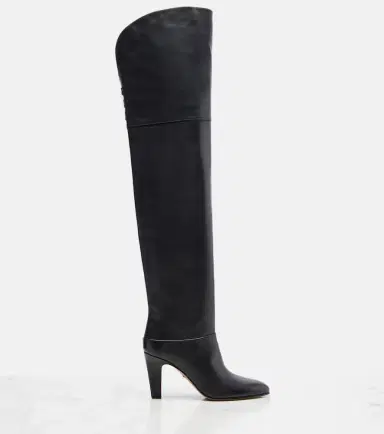 Chloé Chloé Eve 85 leather over-the-knee boots | Thumbnail 2