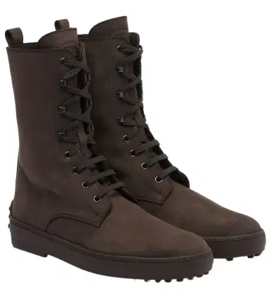 Tod's Winter Gommino leather lace-up boots | Thumbnail 1 Tod's Winter Gommino leather lace-up boots | Thumbnail 1