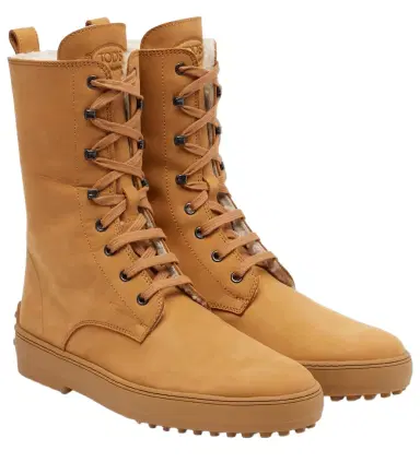 Tod's Winter Gommino leather lace-up boots | Thumbnail 1 Tod's Winter Gommino leather lace-up boots | Thumbnail 1