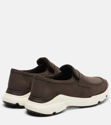 Tod's Shearling-lined leather slip-on shoes | Thumbnail 3