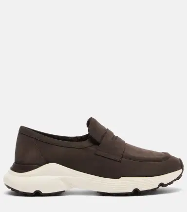 Tod's Shearling-lined leather slip-on shoes | Thumbnail 4