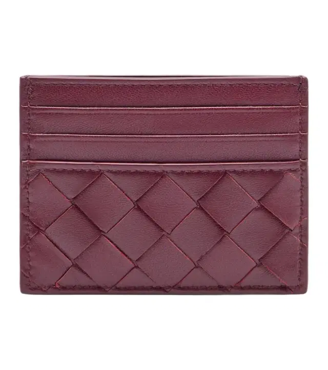 Bottega Veneta Intrecciato leather card holder