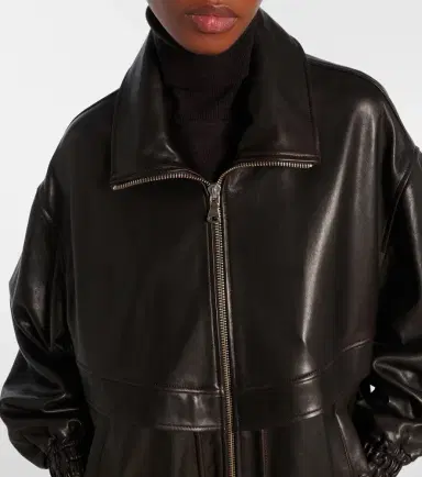 Nour Hammour Beck leather bomber jacket | Thumbnail 6 Nour Hammour Beck leather bomber jacket | Thumbnail 6