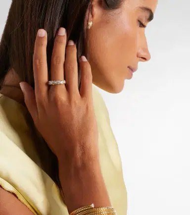 Marina B Ondine 18kt gold ring with diamonds | Thumbnail 3 Marina B Ondine 18kt gold ring with diamonds | Thumbnail 3