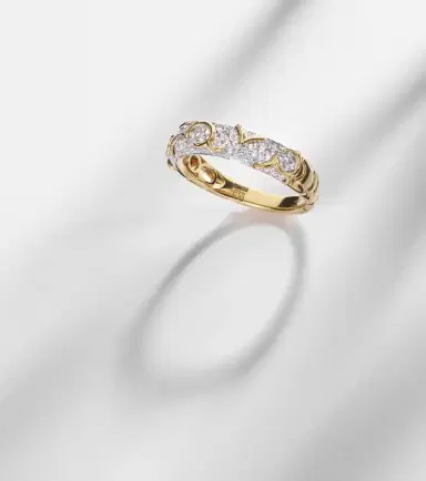 Marina B Ondine 18kt gold ring with diamonds | Thumbnail 5 Marina B Ondine 18kt gold ring with diamonds | Thumbnail 5