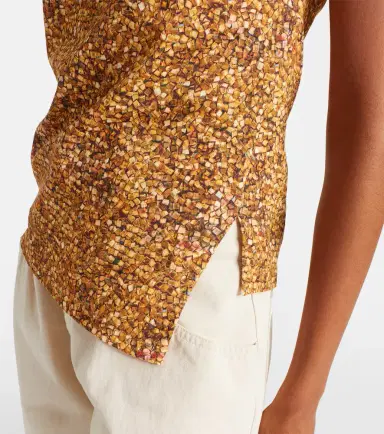 Isabel Marant Sebani asymmetric cotton T-shirt | Thumbnail 2 Isabel Marant Sebani asymmetric cotton T-shirt | Thumbnail 2