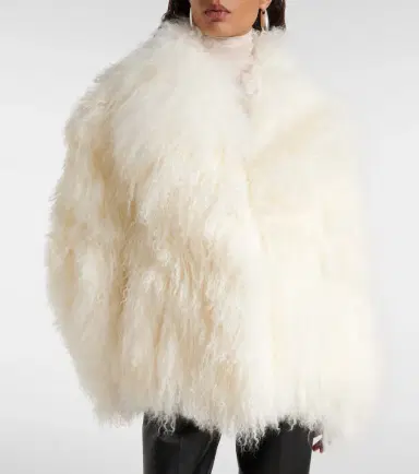 Nour Hammour Mirja shearling jacket | Thumbnail 2 Nour Hammour Mirja shearling jacket | Thumbnail 2