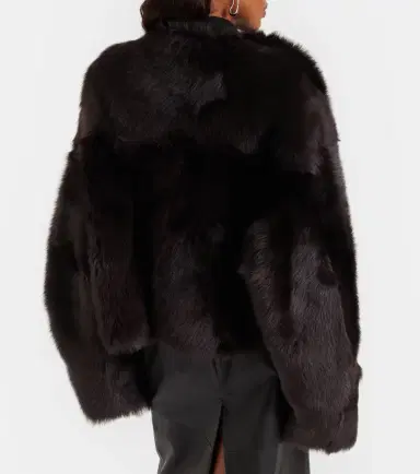 Nour Hammour Dianne shearling jacket | Thumbnail 2