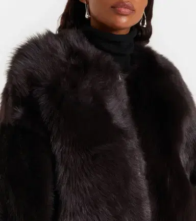 Nour Hammour Dianne shearling jacket | Thumbnail 5