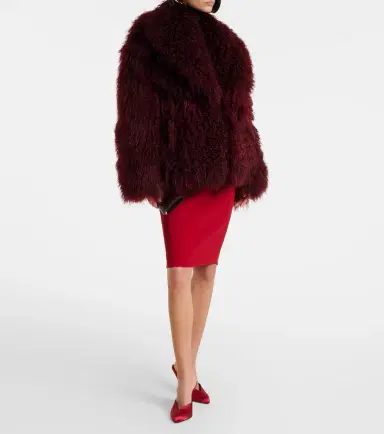 Nour Hammour Mirja shearling jacket | Thumbnail 5 Nour Hammour Mirja shearling jacket | Thumbnail 5