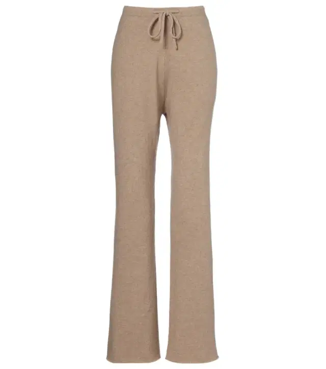 Run cashmere-blend sweatpants