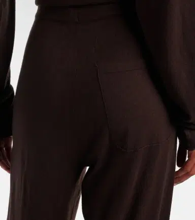 Extreme Cashmere N°353 Relax cotton-blend straight pants | Thumbnail 5