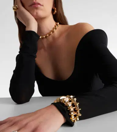 Jennifer Fisher Murphy gold-plated cuff bracelet | Thumbnail 4