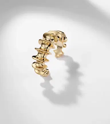 Jennifer Fisher Murphy gold-plated cuff bracelet | Thumbnail 5