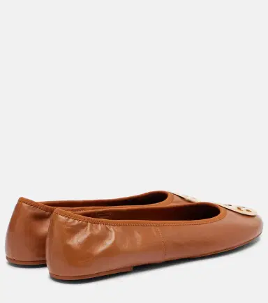 Tory Burch Reva Travel leather ballet flats | Thumbnail 4 Tory Burch Reva Travel leather ballet flats | Thumbnail 4
