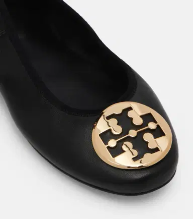 Tory Burch Reva Travel leather ballet flats | Thumbnail 4 Tory Burch Reva Travel leather ballet flats | Thumbnail 4