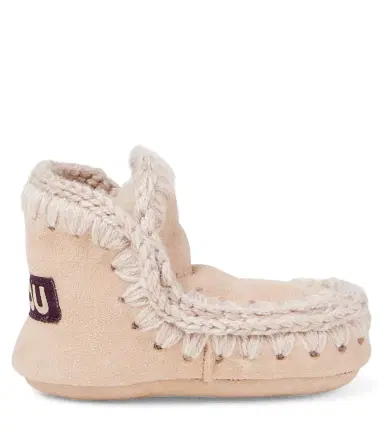 Mou Kids Shearling-lined suede boots | Thumbnail 3