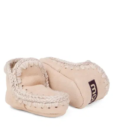 Mou Kids Shearling-lined suede boots | Thumbnail 5