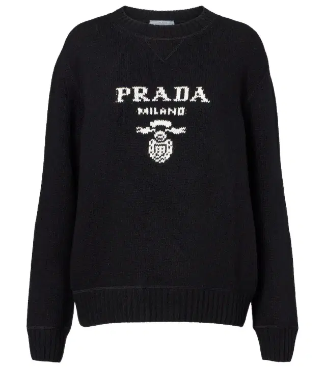 Logo wool and cashmere sweater
