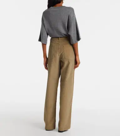RÓHE Róhe Cotton corduroy wide-leg pants | Thumbnail 3
