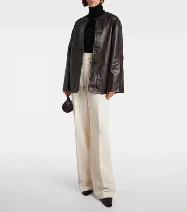 RÓHE Róhe Marie leather jacket | Thumbnail 2 RÓHE Róhe Marie leather jacket | Thumbnail 2